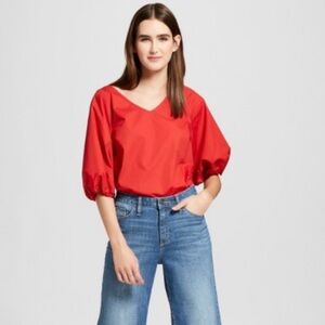 Mossimo Balloon Sleeve Top